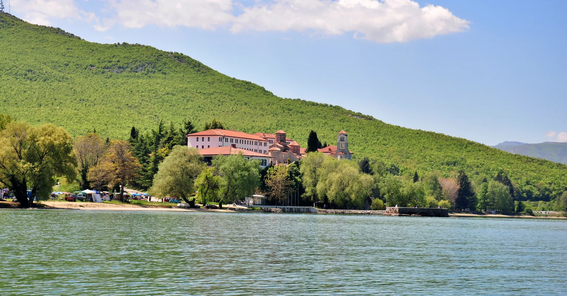 Samostan Sv. Naum na Ohridskem jezeru