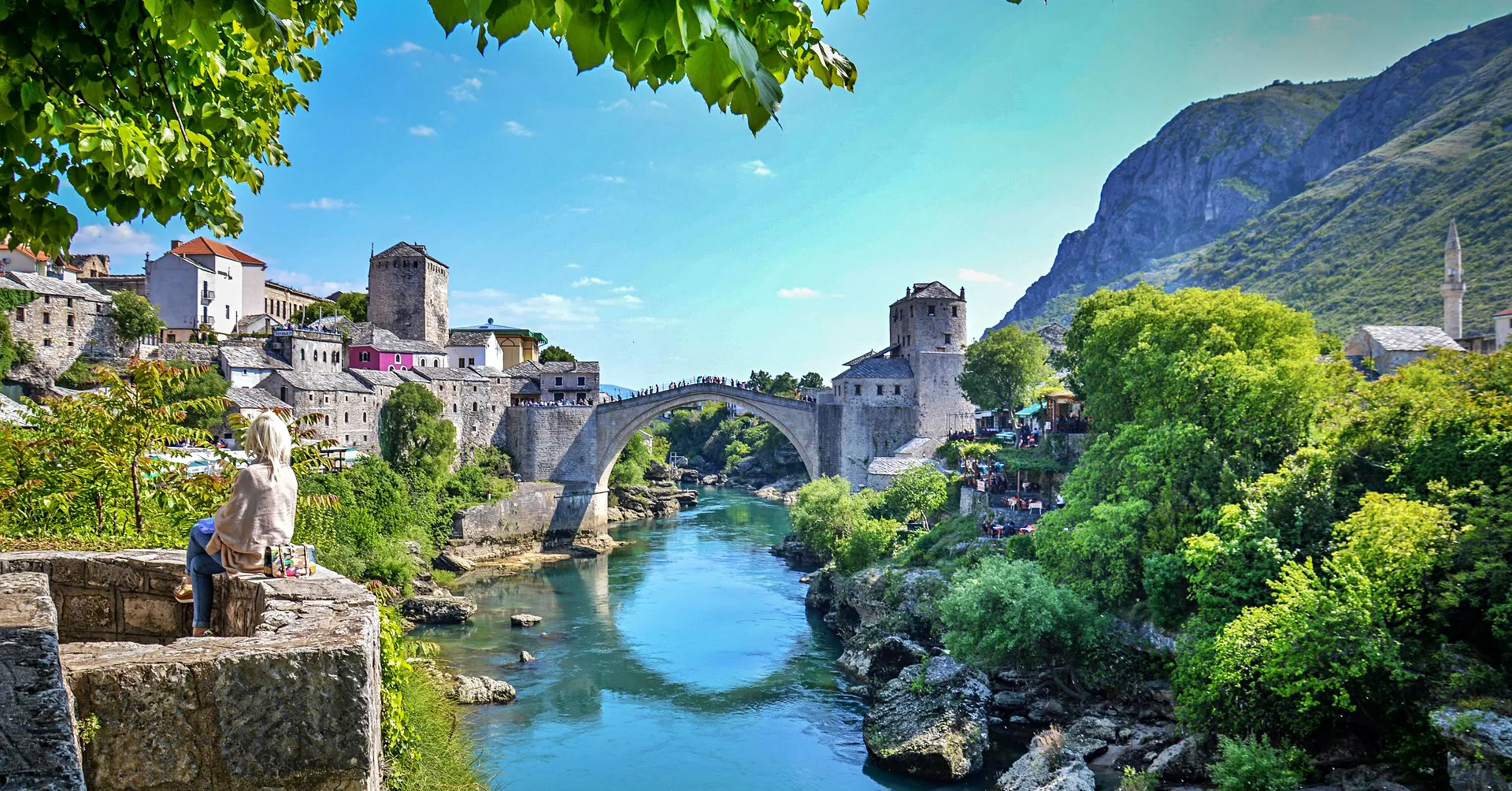 Mostar, znamenito mesto na Neretvi