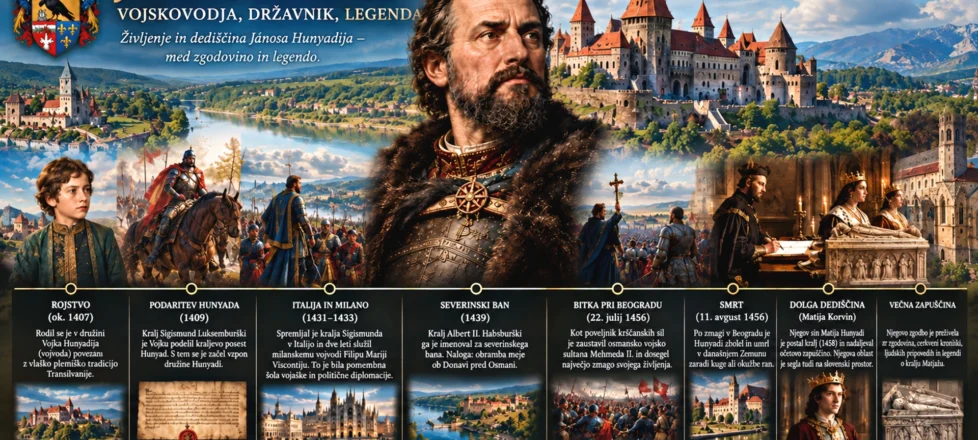 János Hunyadi – vojskovodja na meji dveh svetov